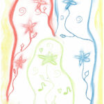 perle malerei Familie, erfurt malerei, malerei pastellkreide,spirituelle malerei