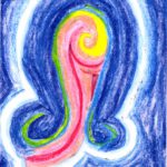 perle malerei engel, erfurt malerei, malerei ölkreide, malerei pastellkreide,spirituelle malerei