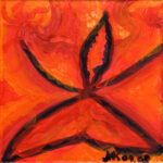 perle malerei Sternzeichen Widder, erfurt malerei, malerei acryl,spirituelle malerei