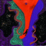 perle malerei sternzeichen Skorpion, erfurt malerei, malerei acryl,spirituelle malerei
